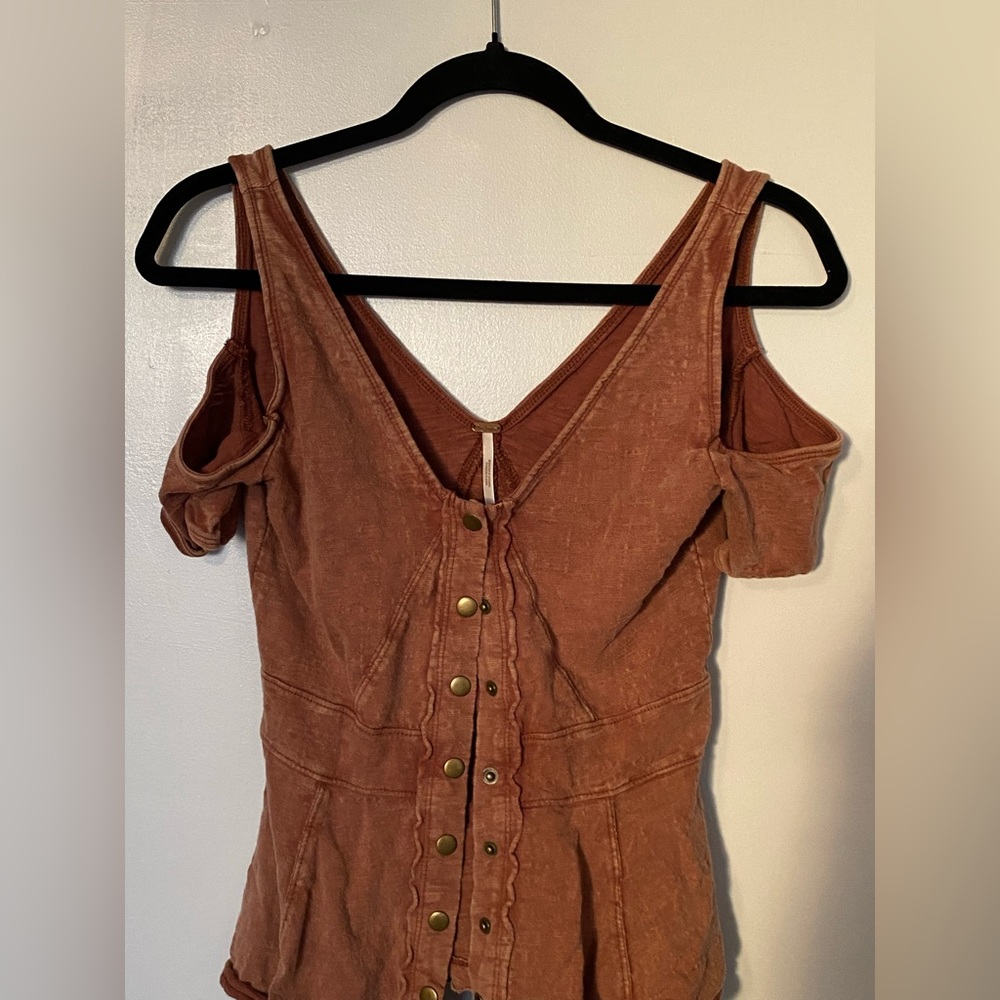 Button Up, Off the Shoulders Top